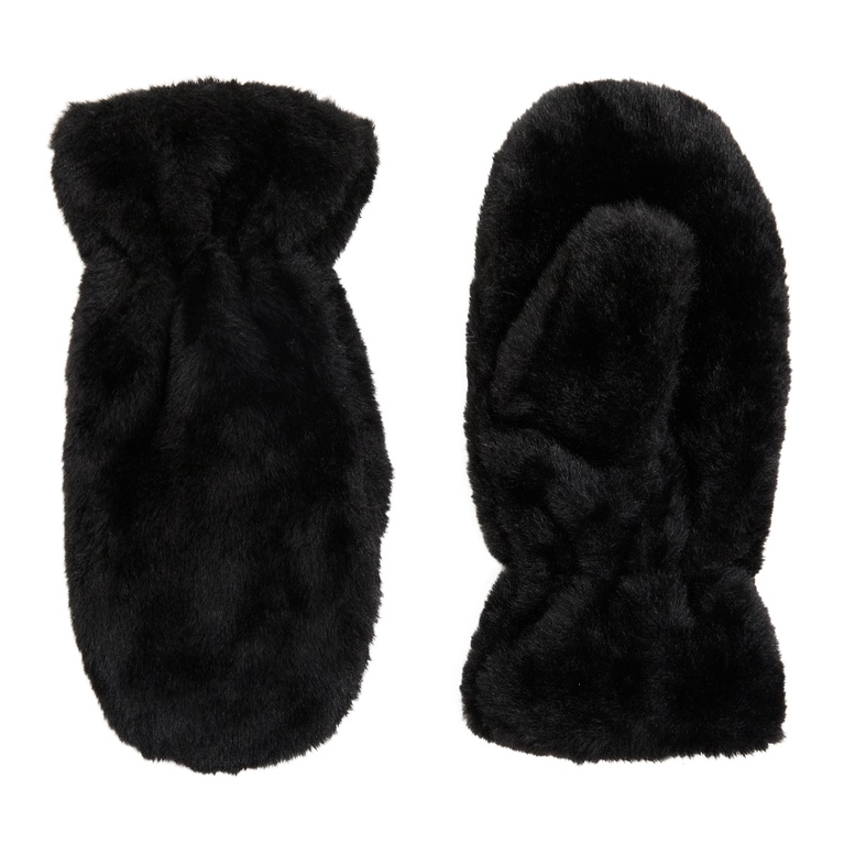 Faux fur mittens "Fideli Thumb"
